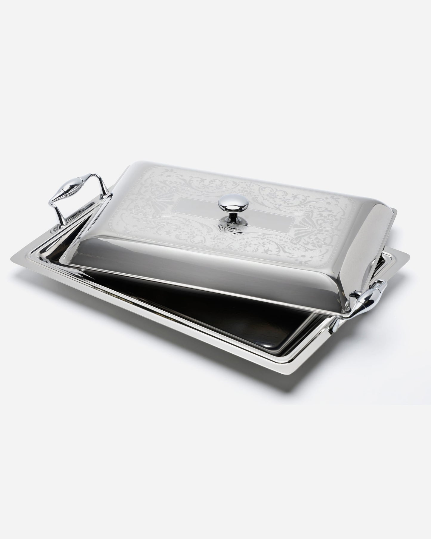 Tresors Isabel Inox Rect Tray Cm 45X31.5