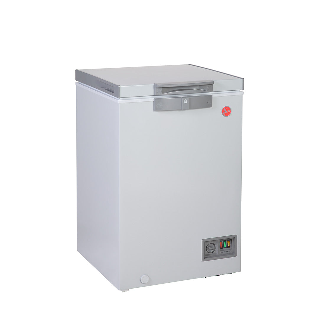 فريزر أفقي بباب واحد من هوفر سعة 133 لترًا