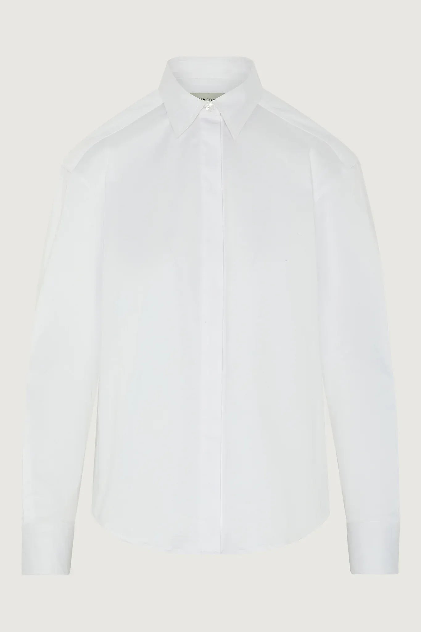 Fran Button Through Cotton Shirt in Pink