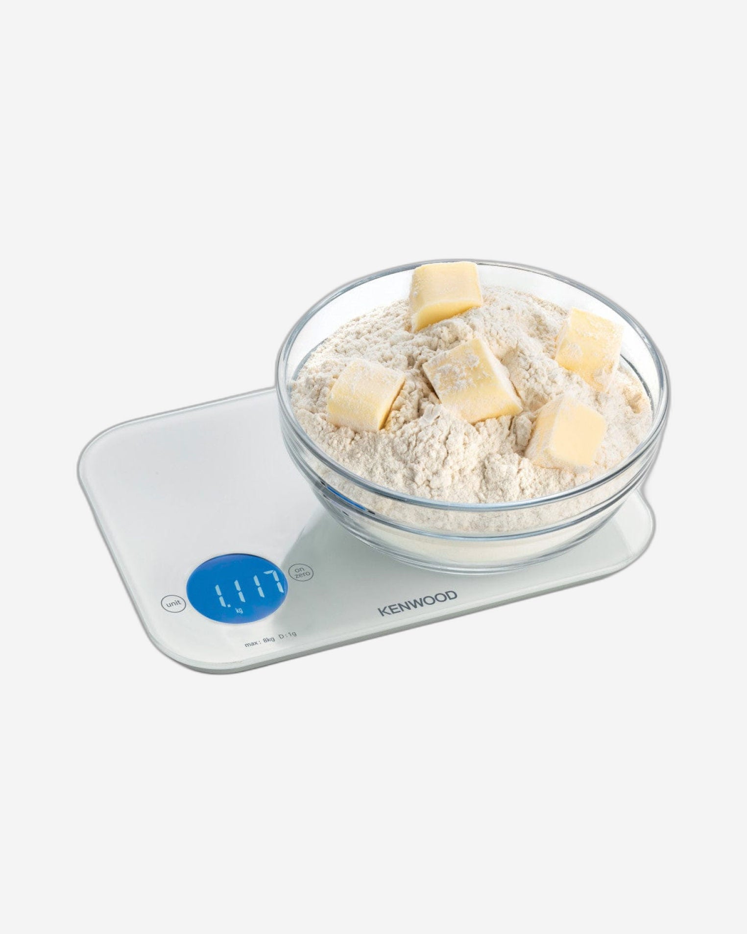 ميزان مطبخ رقمي من كينوود بوزن 8 كجم