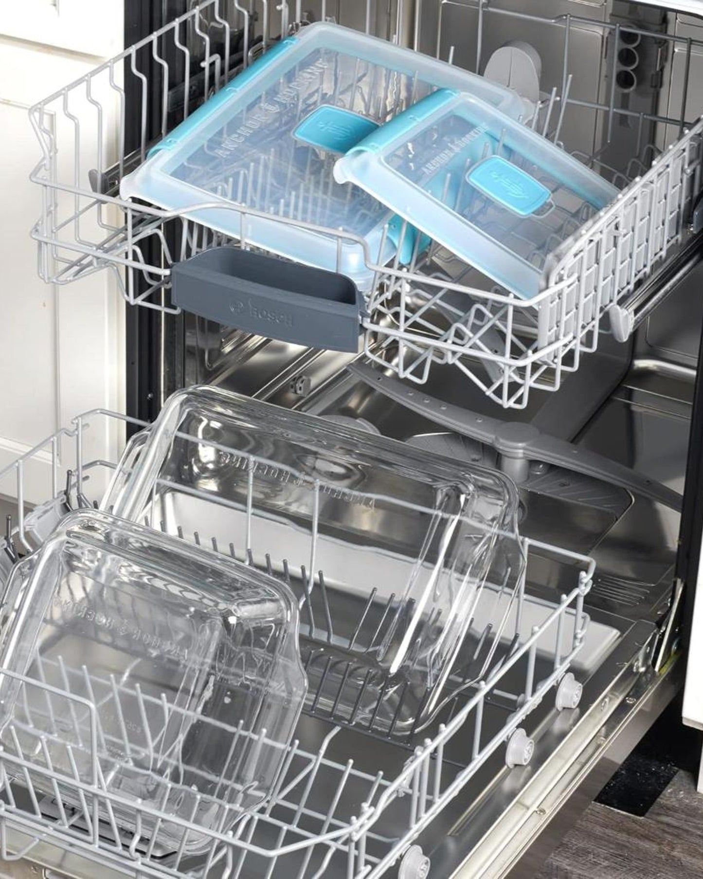 أنكور هوكينج، طبق خبز مع غطاء قفل ترولوك - (14016)، 3.0 لتر، مستطيل