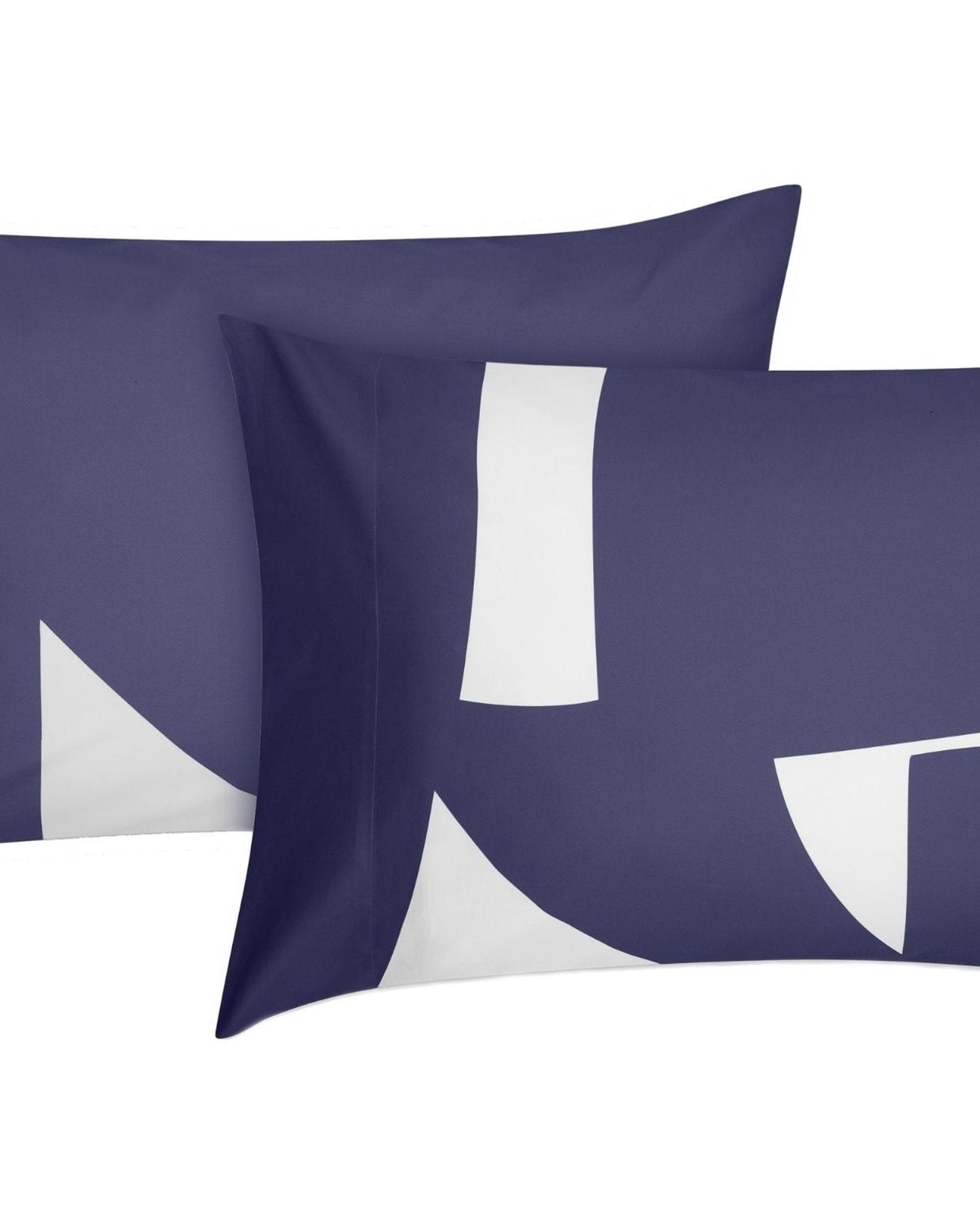 طقم غطاء لحاف "طبعة جرافيكية" من جاسبر كونران، 300TC، أزرق متوسط