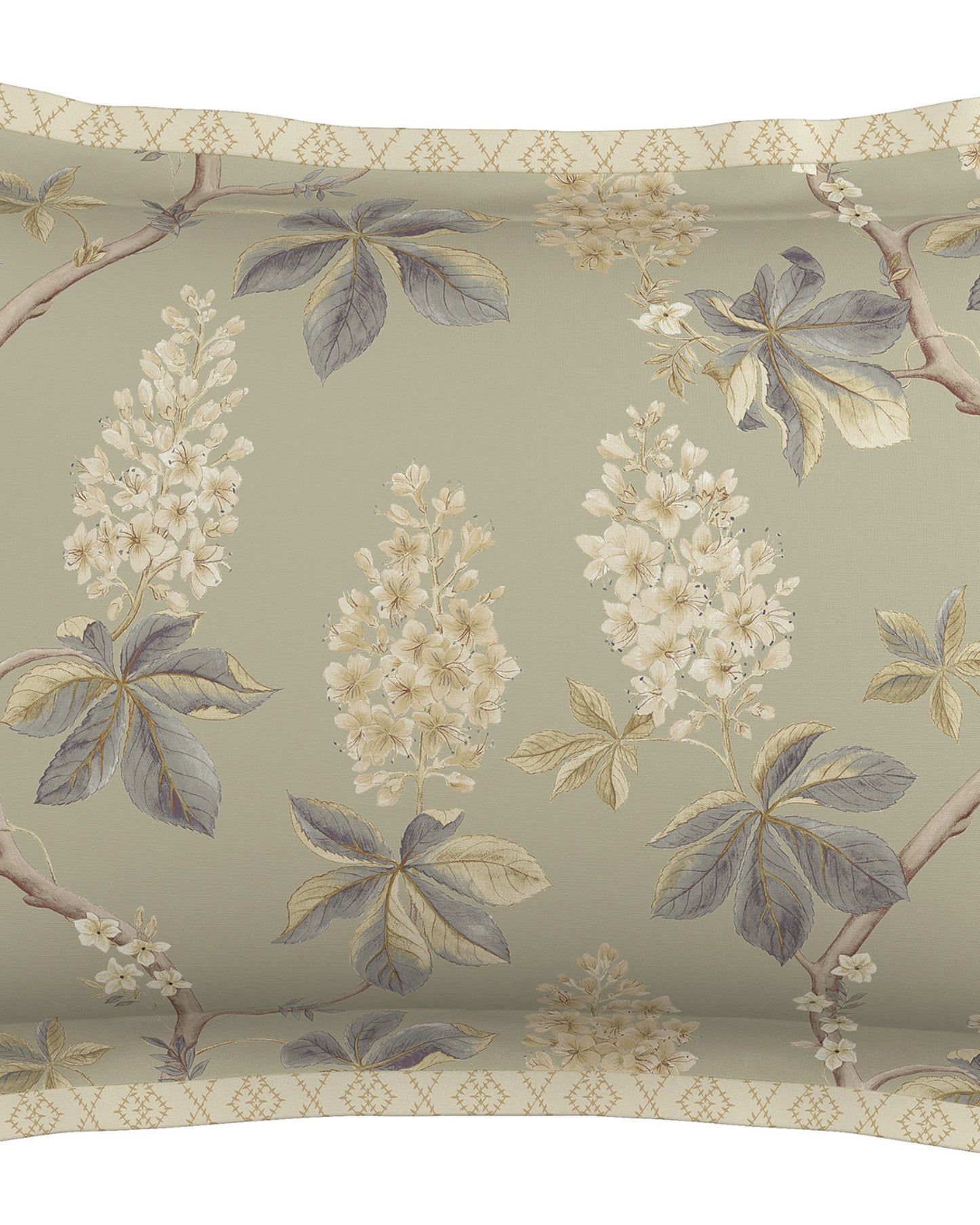 طقم غطاء لحاف "شجرة الكستناء" من ساندرسون باللون الرمادي والأزرق والرمادي الفاتح