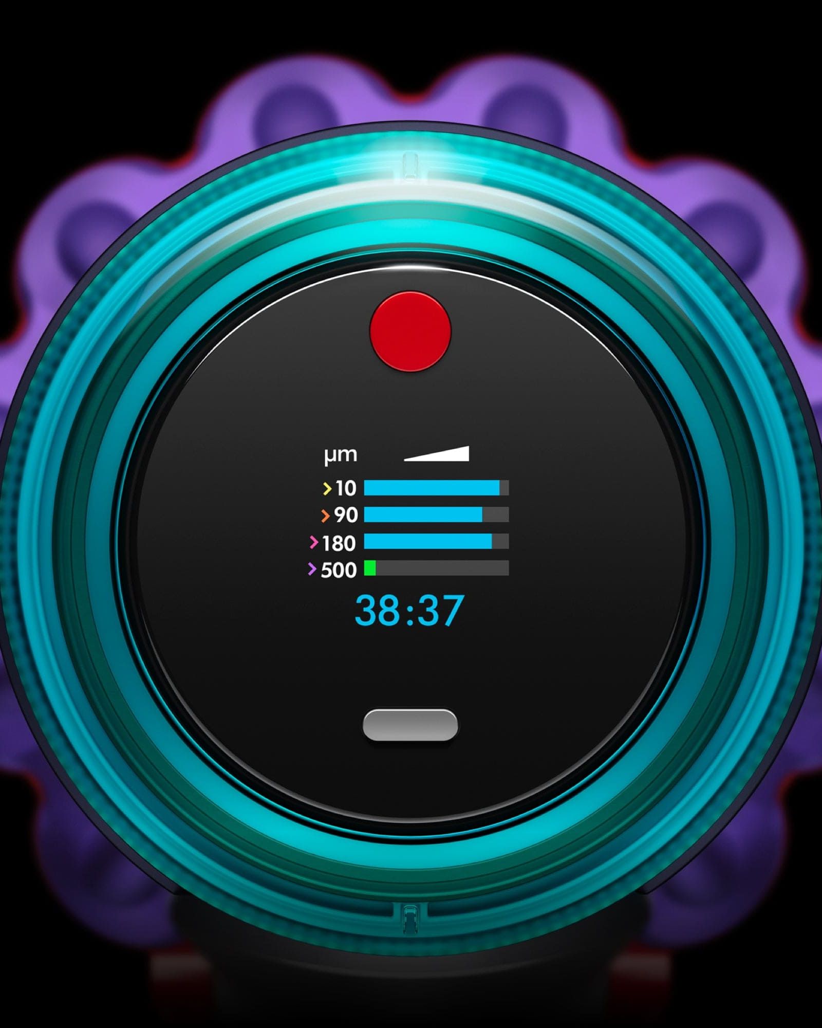 مكنسة دايسون Gen5detect Absolute Purple SV23 من الجيل الخامس