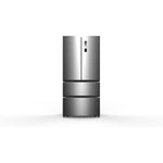 ثلاجة هوفر 670 لتر ببابين فرنسيين وضاغط عاكس