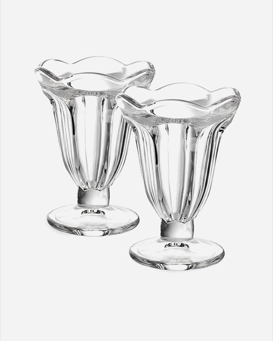 Cuisine Art Soda-Lime Sundae Cup 190ml Set 2