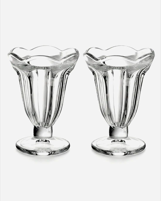 Cuisine Art Soda Lime Sundae Cup Set 190ml 2Pc