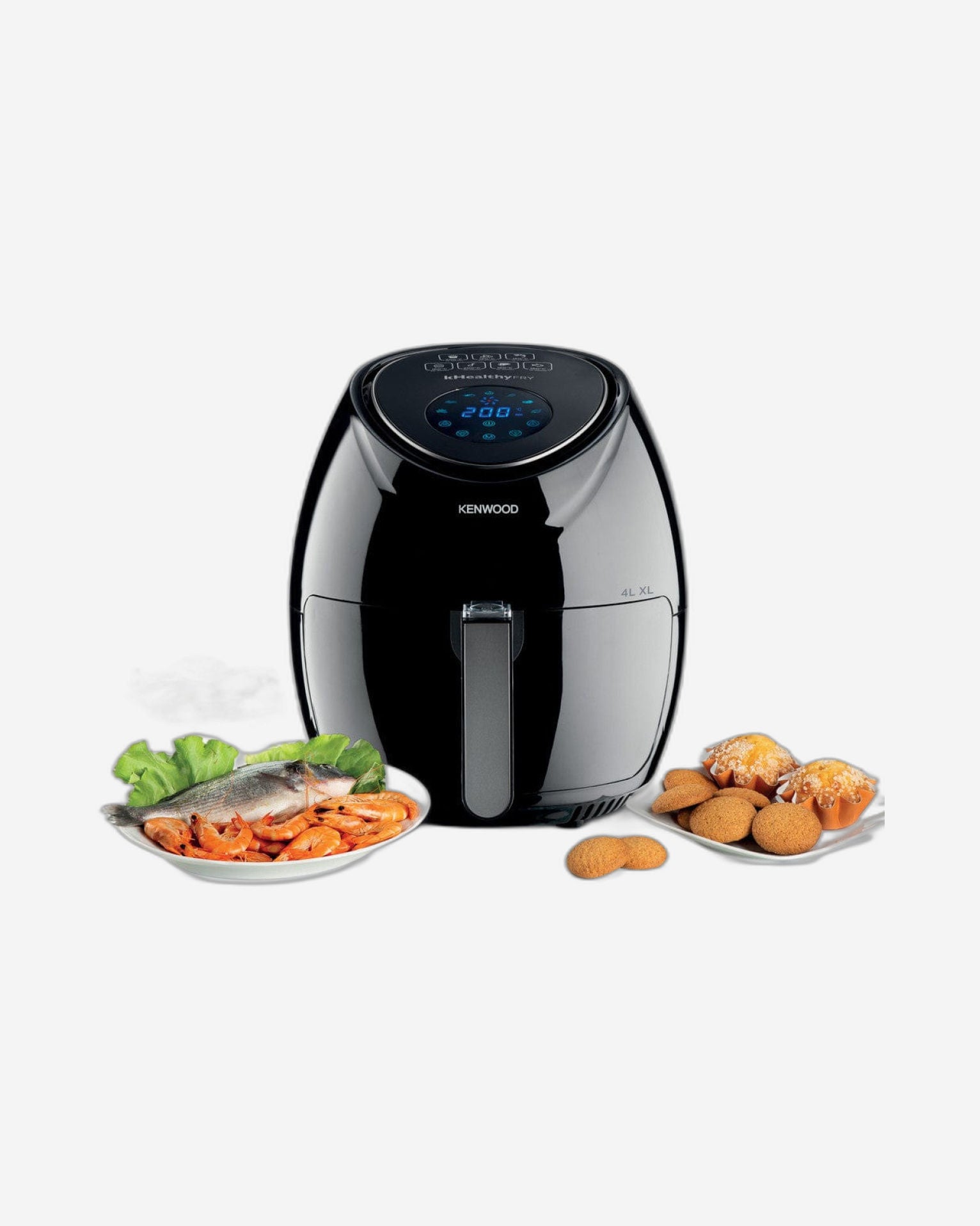 مقلاة هوائية رقمية كينوود سعة 4 لتر XL