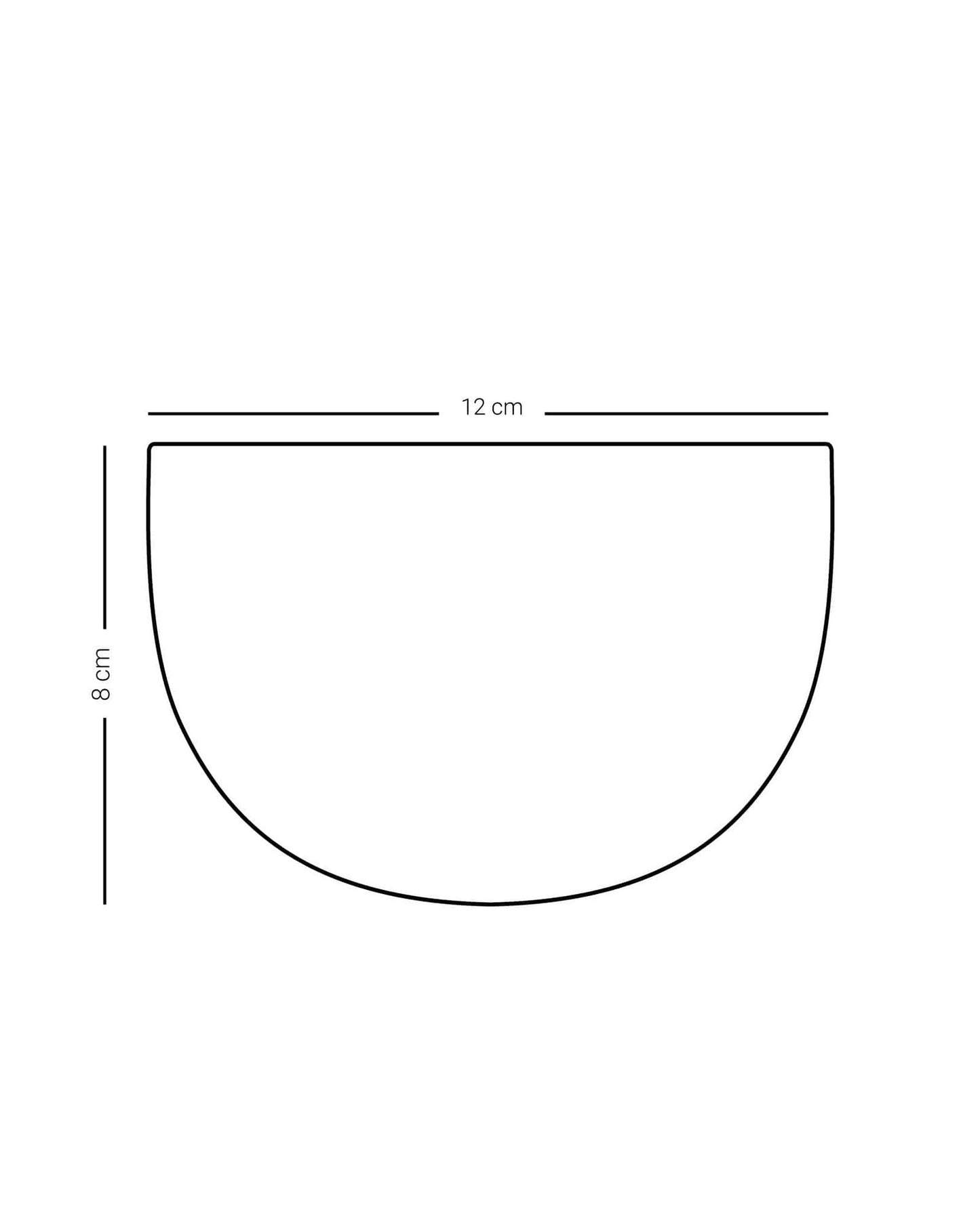 أوعية تقديم صغيرة منقوشة من ديملاج ثلوث، 6 قطع