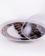 طبق شحن كبير من ديملاج ميلانج (ذهبي وبني)