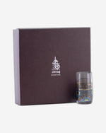 مجموعة أكواب ديملاج ميلانج، 6 قطع (ذهبي وبني)