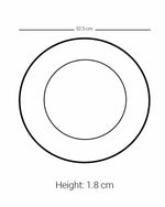 طبق شحن كبير من ديملاج ميلانج (بلاتيني وأزرق)