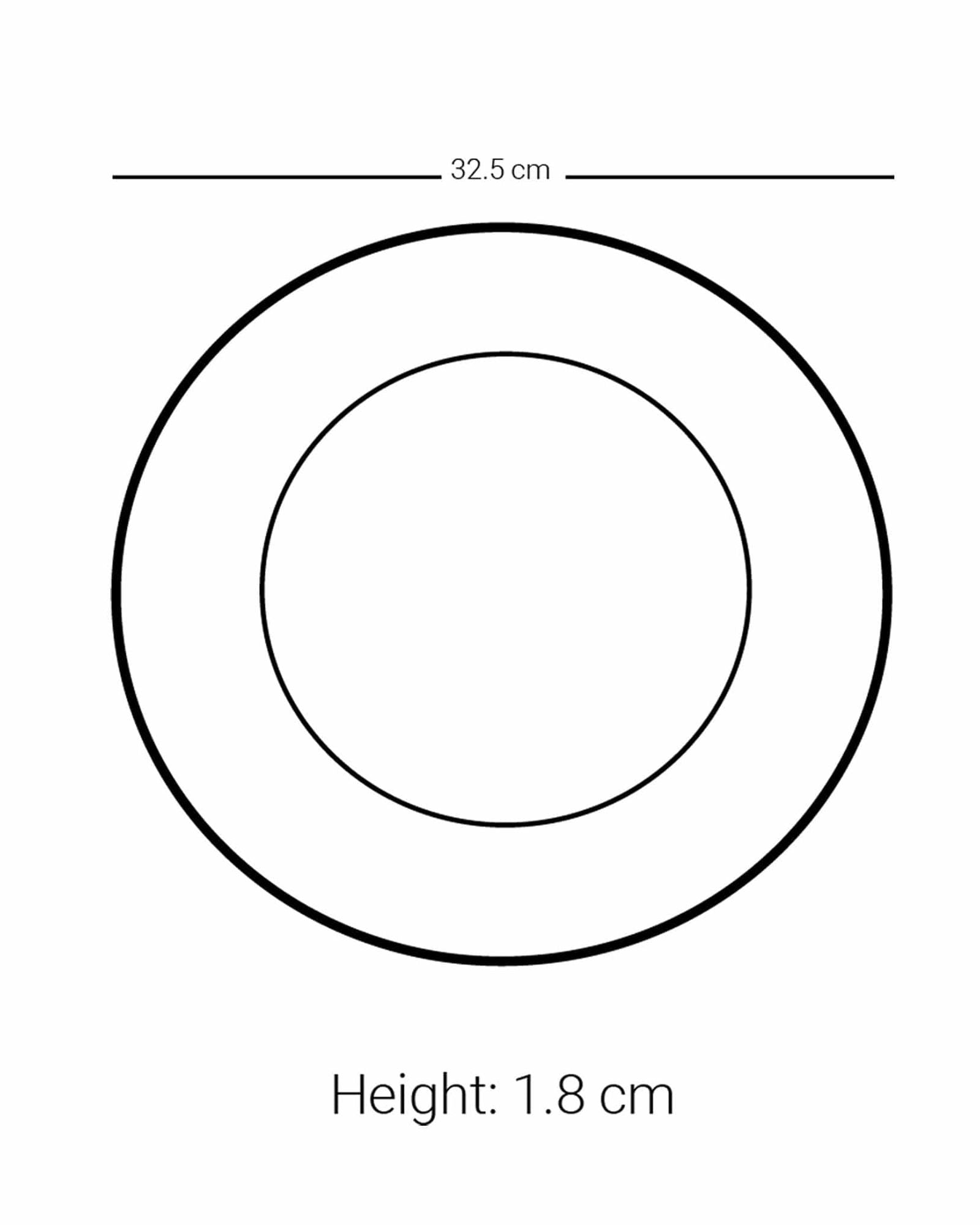 طبق شحن كبير من ديملاج ميلانج (بلاتيني وأزرق)