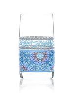 مجموعة أكواب ديملاج ميلانج، 6 قطع (بلاتيني وأزرق)