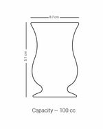 مجموعة استكانات شاي ديملاج سراج من 6 قطع (ذهبي وبرتقالي)