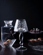 حامل شموع كبير من دملاج الثلث (منقوش)