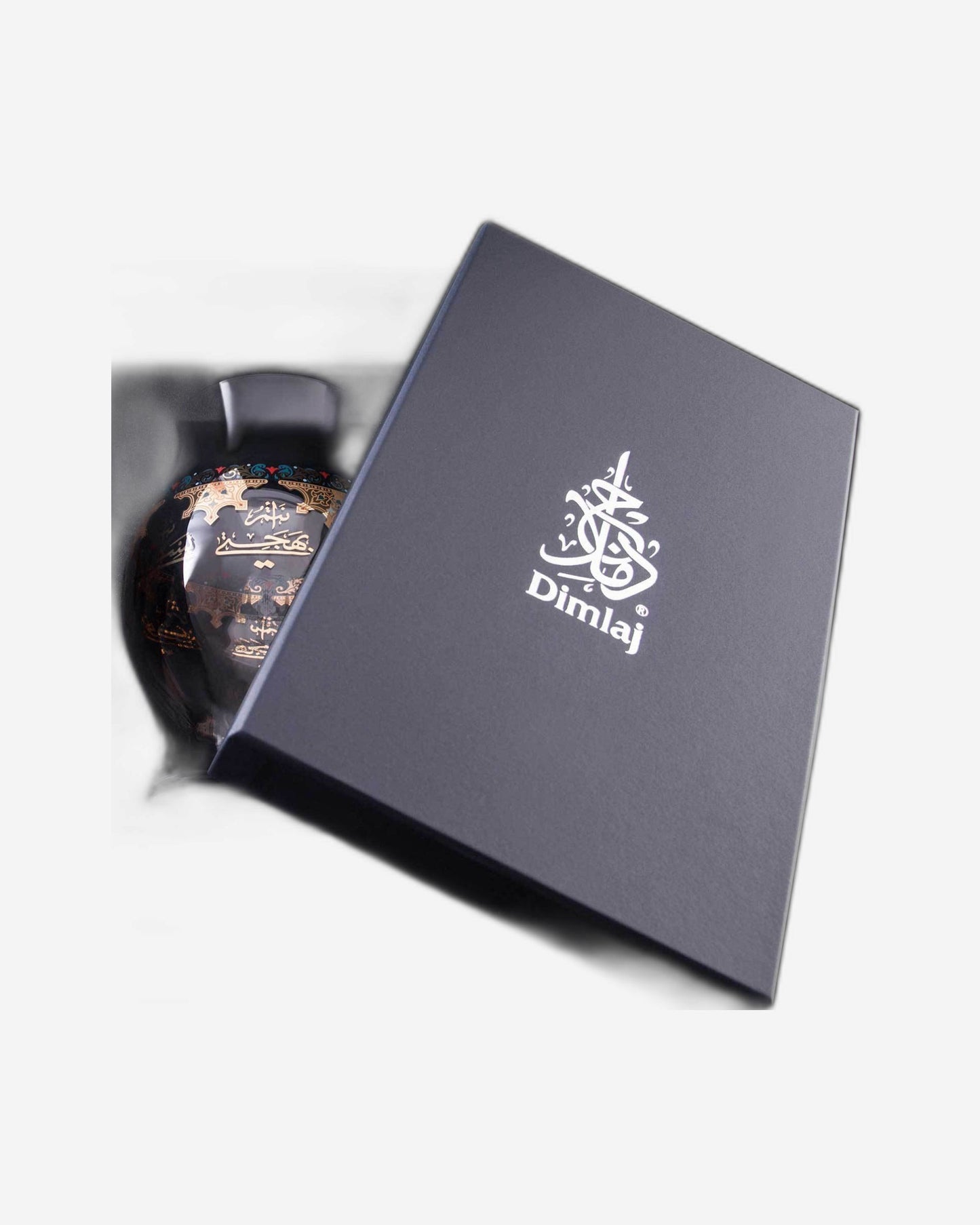 مزهرية ديملاج سرور كبيرة ذهبية