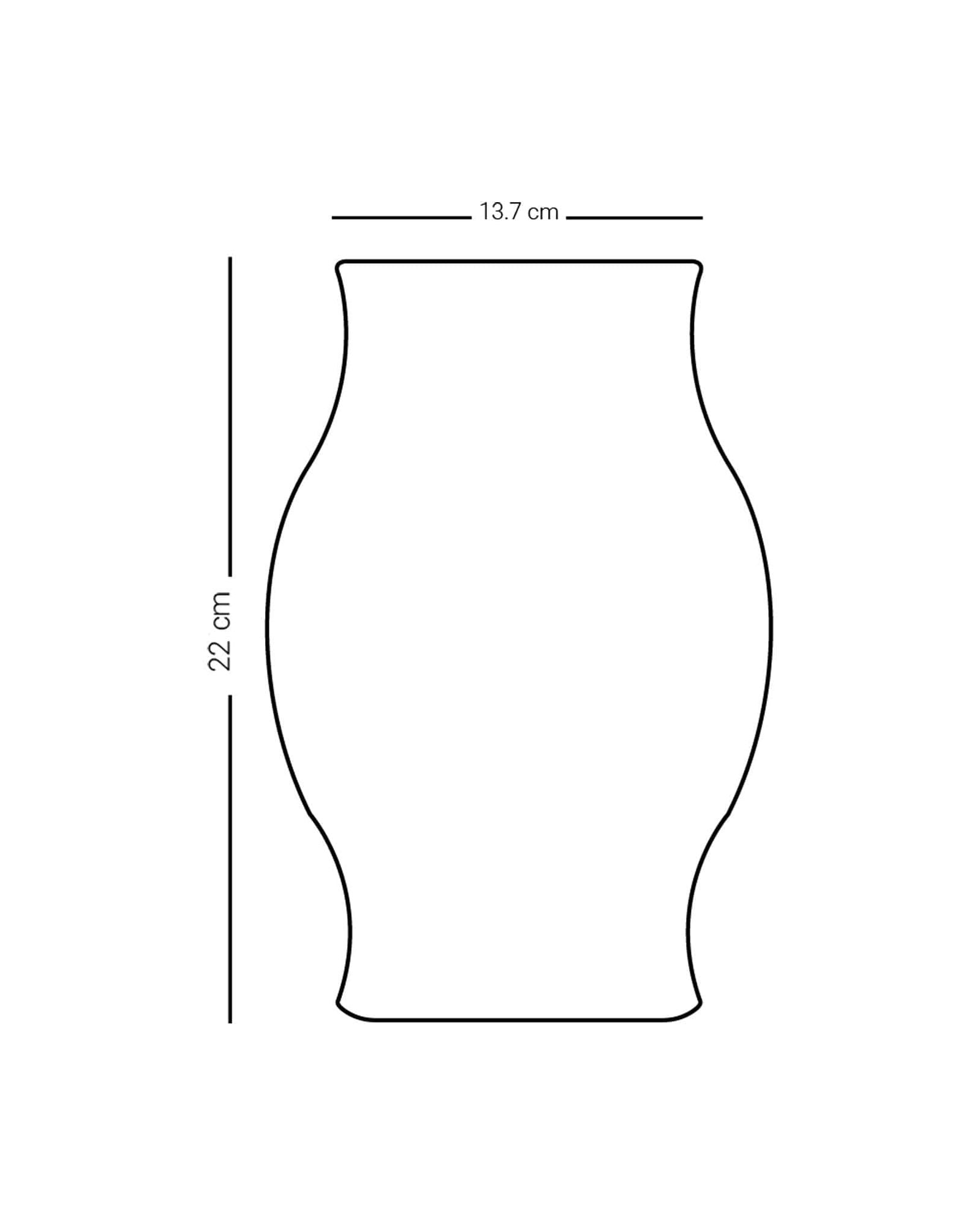 مزهرية دملاج سرور كبيرة (ذهبي)