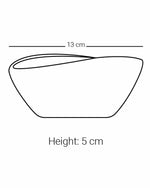 مجموعة ديملاج سرور من 6 قطع أوعية تقديم صغيرة (ذهبية)