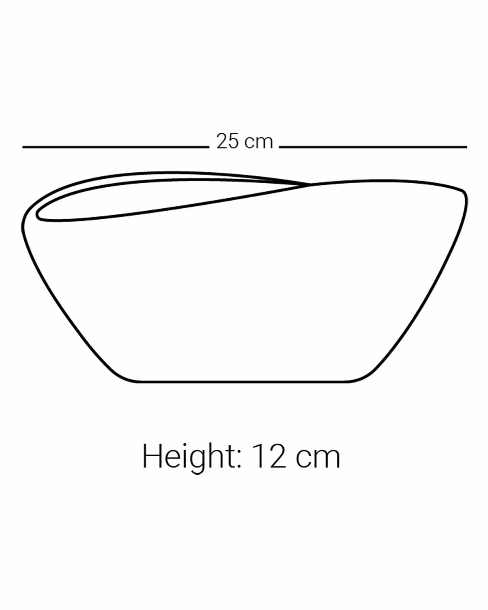 وعاء تقديم كبير دملاج سرور (ذهبي)