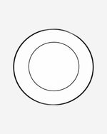 طبق شاحن كبير دملاج سرور (ذهبي)