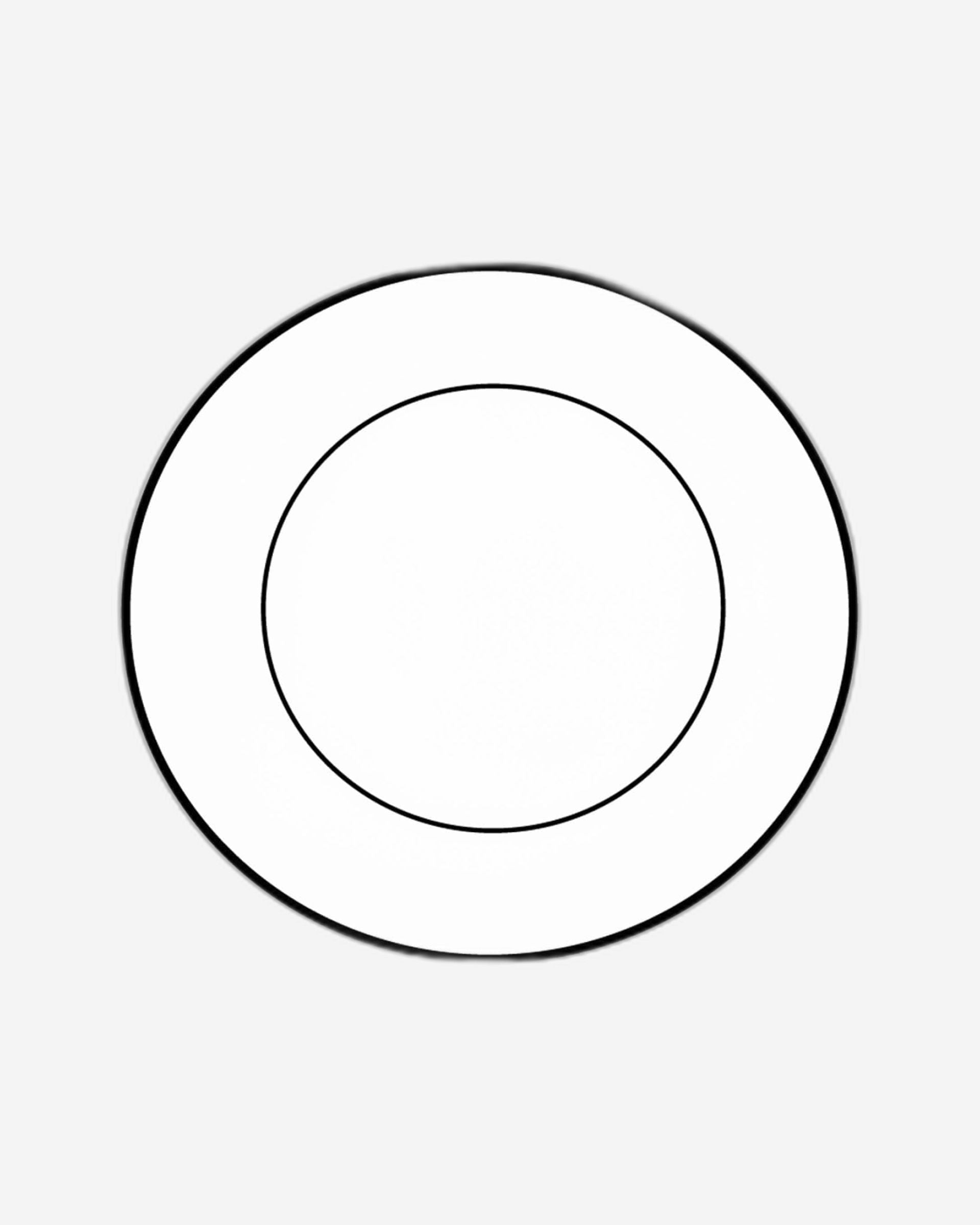 طبق شاحن كبير دملاج سرور (ذهبي)