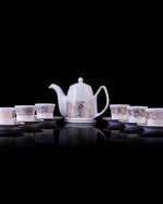 إبريق شاي ديملاج كريم كبير (ذهبي)