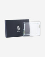 طبق تقديم مستطيل كبير من ديملاج أصالة (ذهبي وأخضر)