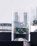 مجموعة ديملاج أصالة من 6 أكواب قصيرة (ذهبي وأخضر)