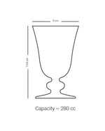 مجموعة ديملاج قرطبة من 6 قطع سيقان كأس (ذهبية)