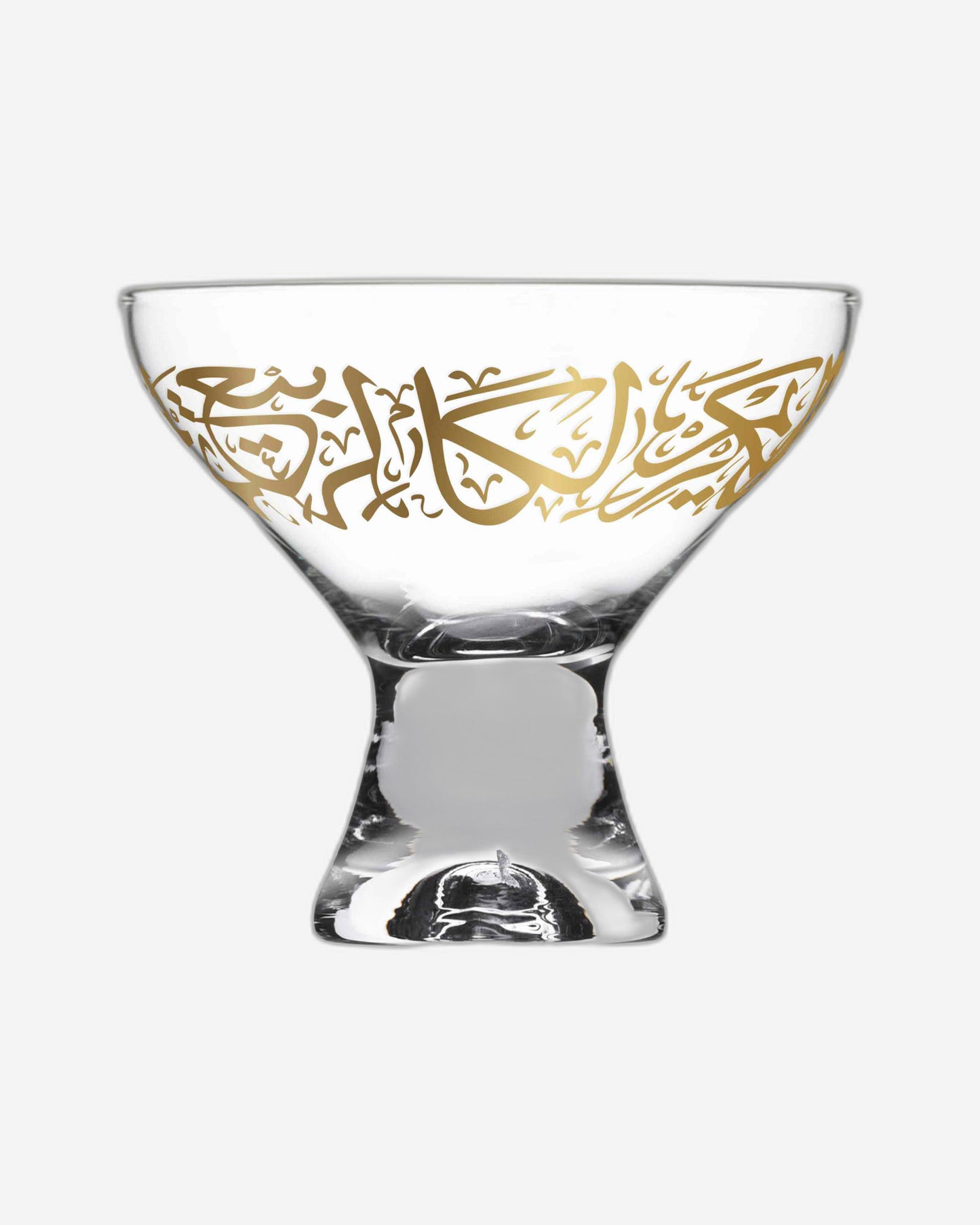 أكواب آيس كريم ديملاج كريم، 6 قطع، ذهبية