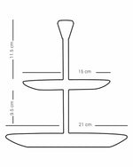 صينية دملاج سرور 2 دور (ذهبي)