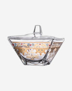 وعاء تقديم وغطاء ديملاج سرور (ذهبي)