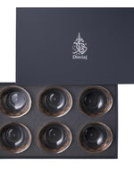 مجموعة ديملاج سرور من 6 قطع أوعية تقديم صغيرة (ذهبية)