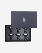 مجموعة ديملاج كريم من 6 أكواب آيس كريم (بلاتينيوم)