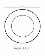 طبق شحن كبير من ديملاج كريم (بلاتينيوم)