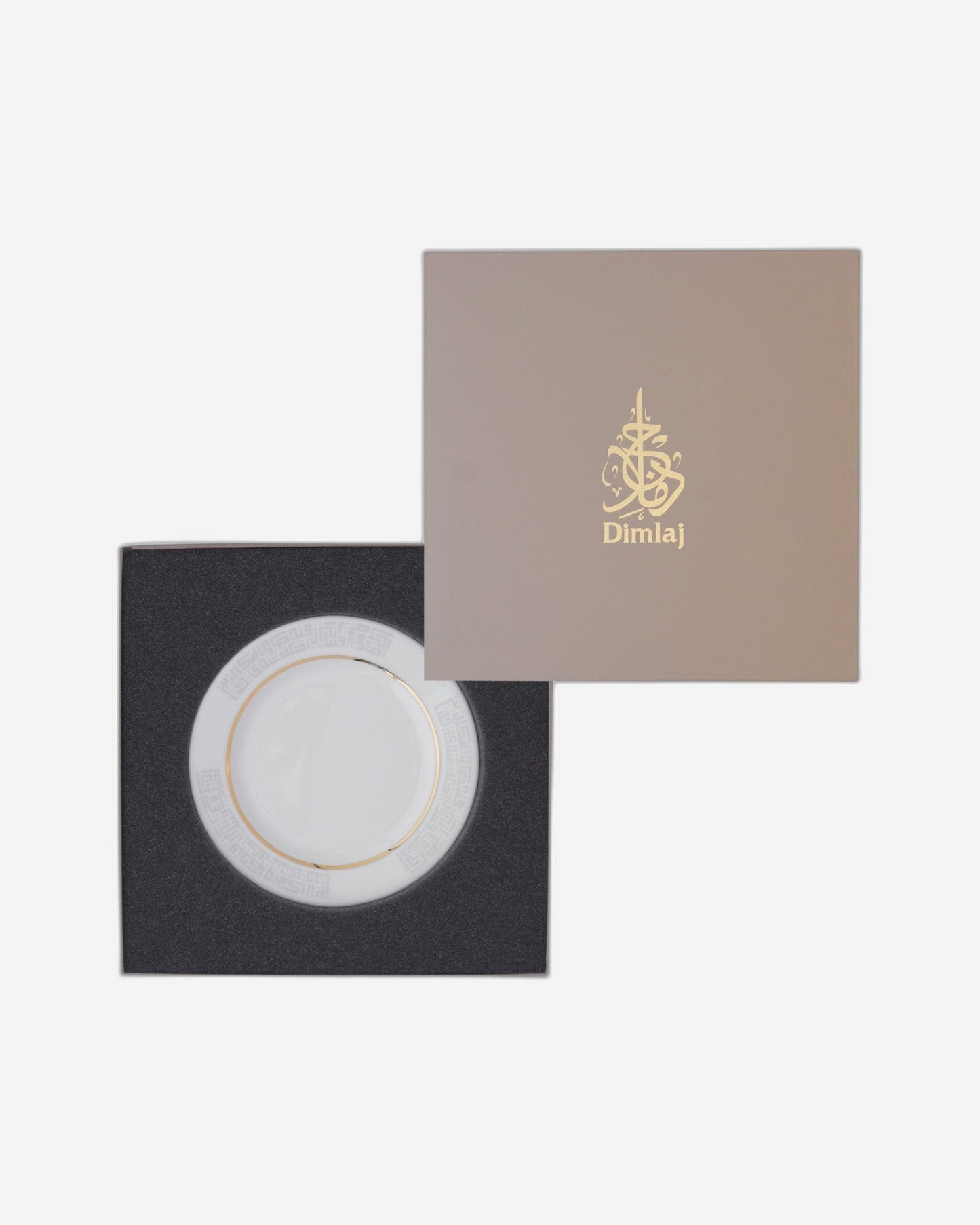 أطباق ديملاج أبراج 6 قطع ذهبية