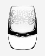 مجموعة ديملاج ثلث من 6 أكواب قصيرة (منقوشة)