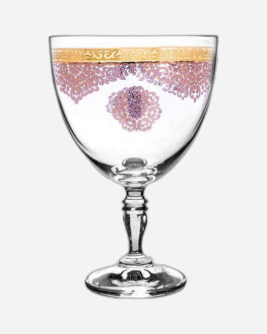 مجموعة ديملاج سيلينا من 6 سيقان فلوت (ذهبي ووردي)