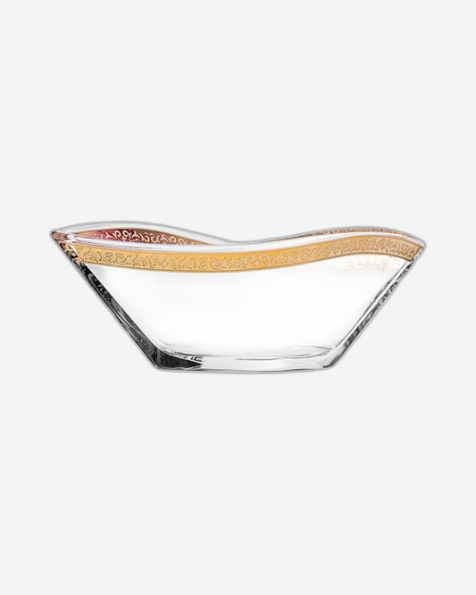 مجموعة ديملاج سيلينا من قطعتين من أوعية التقديم (ذهبي)