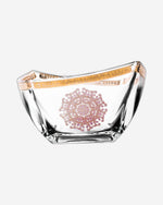 وعاء تقديم سيلينا من ديملاج (ذهبي ووردي)