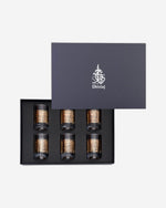 مجموعة ديملاج شفا من 6 قطع أكواب قصيرة (ذهبي)