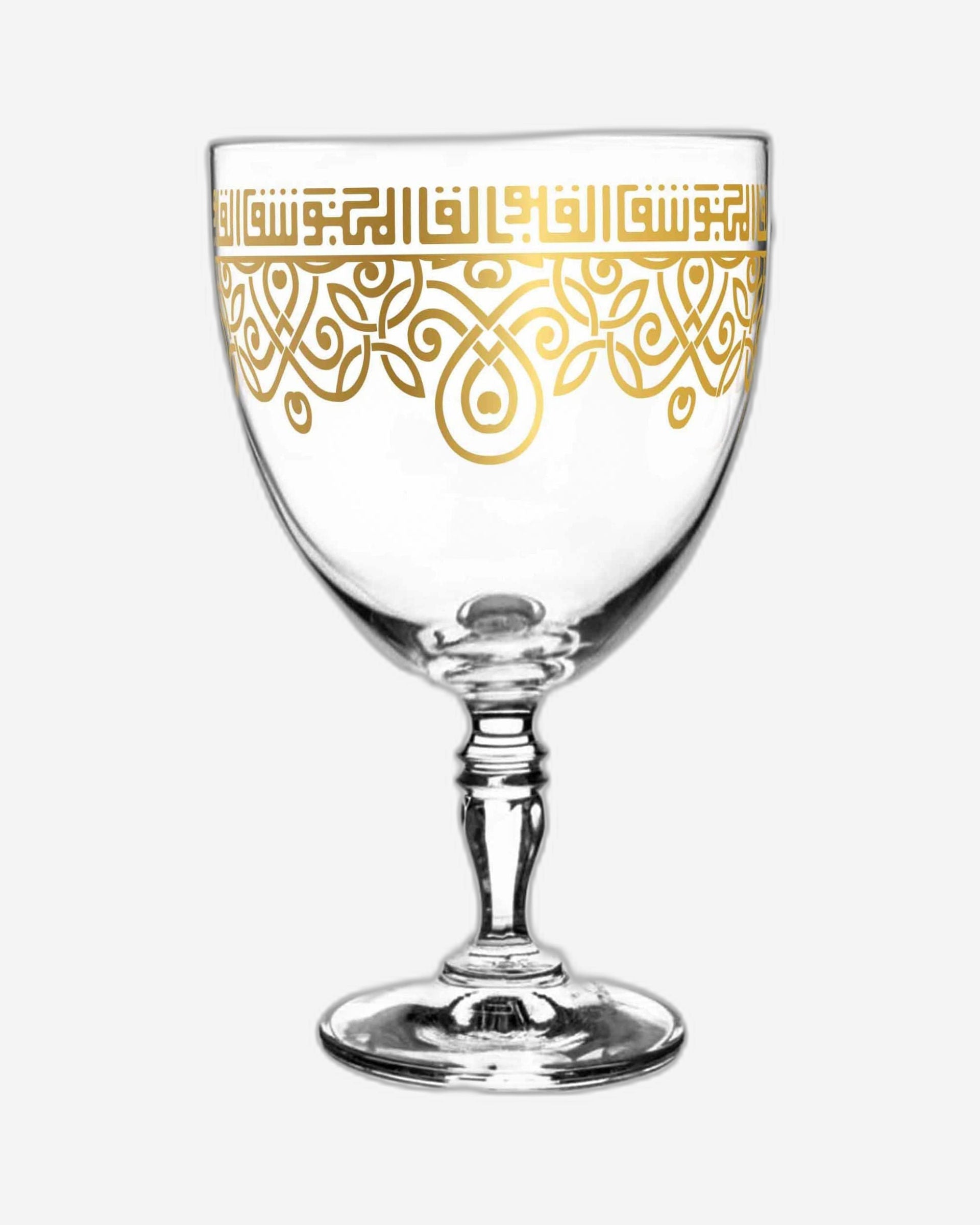 مجموعة ديملاج شفا من 6 قطع سيقان فلوت (ذهبية)