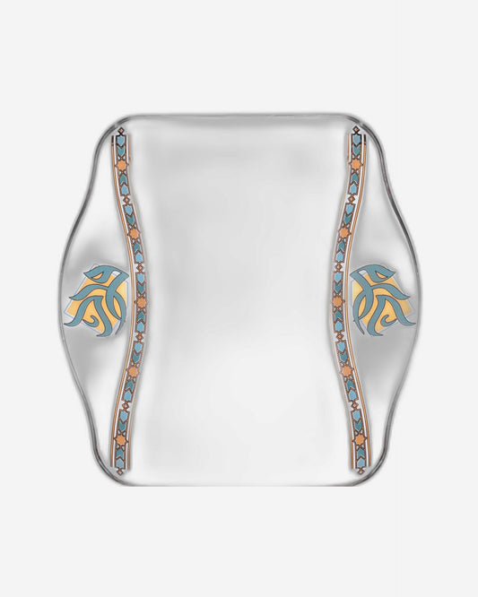 مجموعة ورود دملاج، 6 قطع (ذهبي وأخضر)