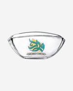 مجموعة ديملاج ورود من 4 قطع أوعية تقديم (ذهبي وأخضر)