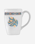 مجموعة ديملاج ورود من كوبين بورسلين (ذهبي وأخضر)