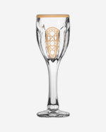 مجموعة ديملاج قرطبة من 6 قطع سيقان فلوت (ذهبية)