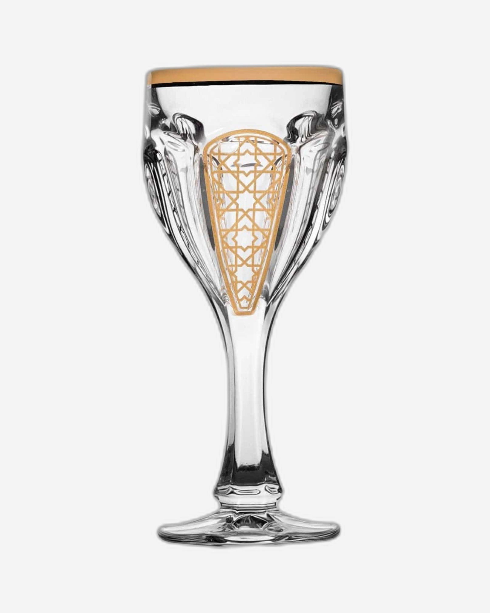 مجموعة ديملاج قرطبة من 4 قطع سيقان فلوت (ذهبية)