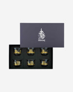 مجموعة ديملاج ريحان من 6 قطع فناجين قهوة (ذهبي)