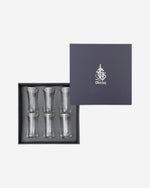 مجموعة ديملاج بيرلا من 6 قطع من أكواب الكريستال (ذهبي)